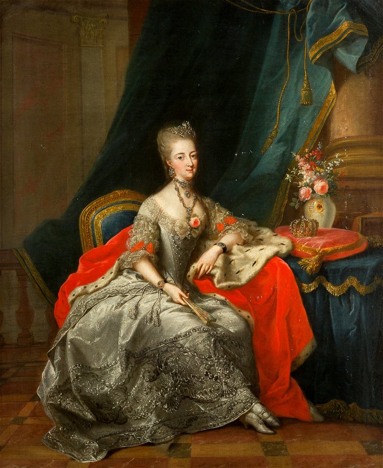 Johann Heinrich Tischbein - Landgräfin Philippine von Hessen-Kassel (1774)