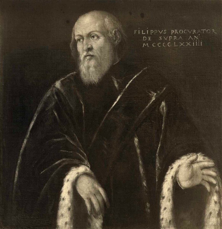 Tintoretto, maniera - Ritratto di procuratore veneziano, Frances Lehman Loeb Art Center, Vassar College
