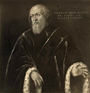 Tintoretto, maniera - Ritratto di procuratore veneziano, Frances Lehman Loeb Art Center, Vassar College
