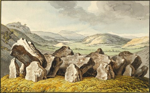 Johann Heinrich Wilhelm Tischbein - Eine Steinkreis auf einem Hügel (Metropolitan Museum of Art)