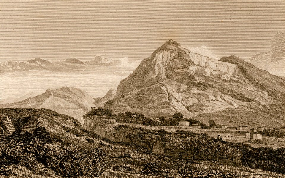 Tithoroea, Mount Parnassos - Dodwell Edward - 1819