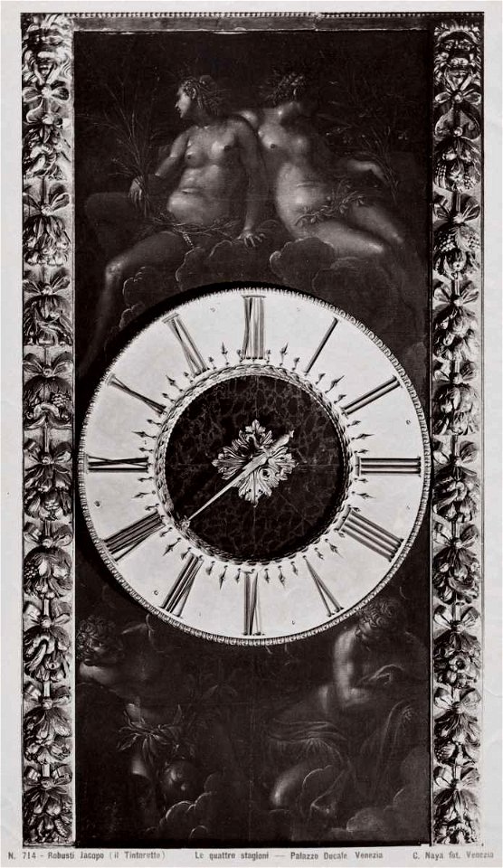 Tintoretto - Allegorie delle quattro stagioni, 1581 - 1582, Palazzo Ducale