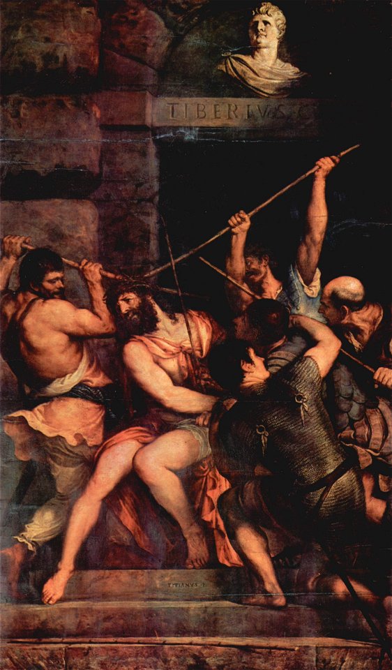 Titian - Christ crowned with Thorns - Louvre