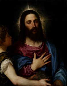 Titian (Tiziano Vecelli) - The Temptation of Christ - 25.30 - Minneapolis Institute of Arts