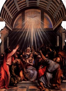 Titian - The Descent of the Holy Ghost - WGA22768