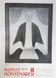 Titelsida Konst och Konstnärer nr 6 1910
