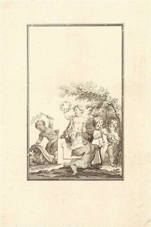 Titelpagina voor- Joannes Le Francq van Berkhey 'Gedichten', 1776