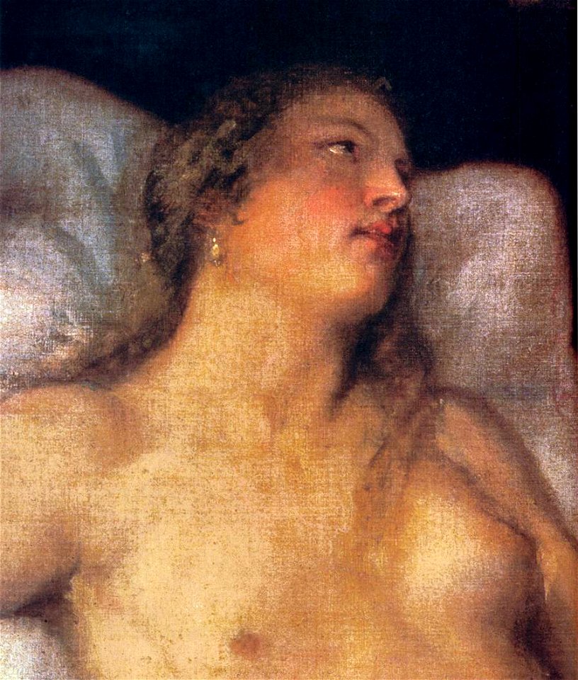 Titian - Danaë with a Nurse (detail) - WGA22879