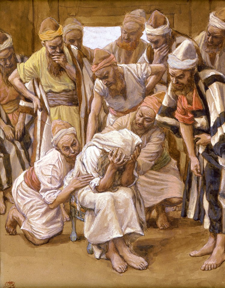 Tissot Jacob Mourns His Son Joseph
