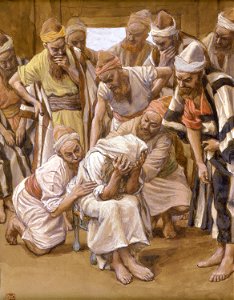 Tissot Jacob Mourns His Son Joseph