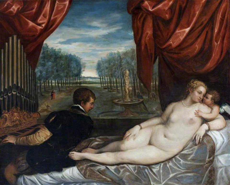 Titian (c.1488-1576) (after) - Venus and Organ Player - 1139670 - National Trust