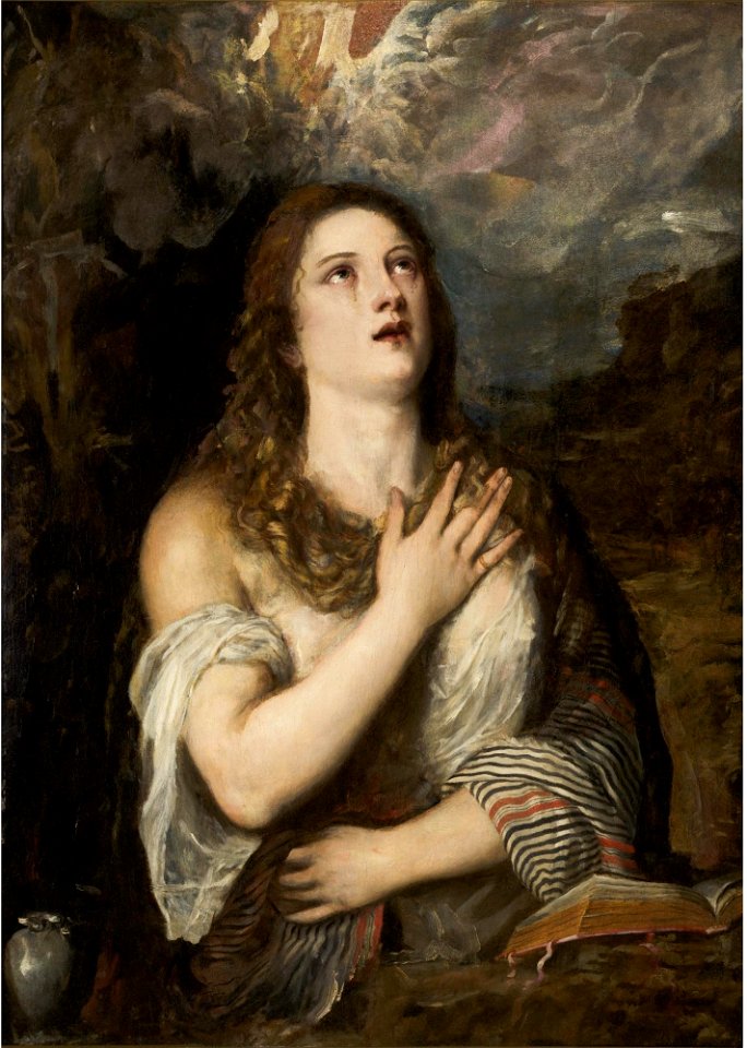 Titian - Penitent Magdalene N08404-117-lr-1