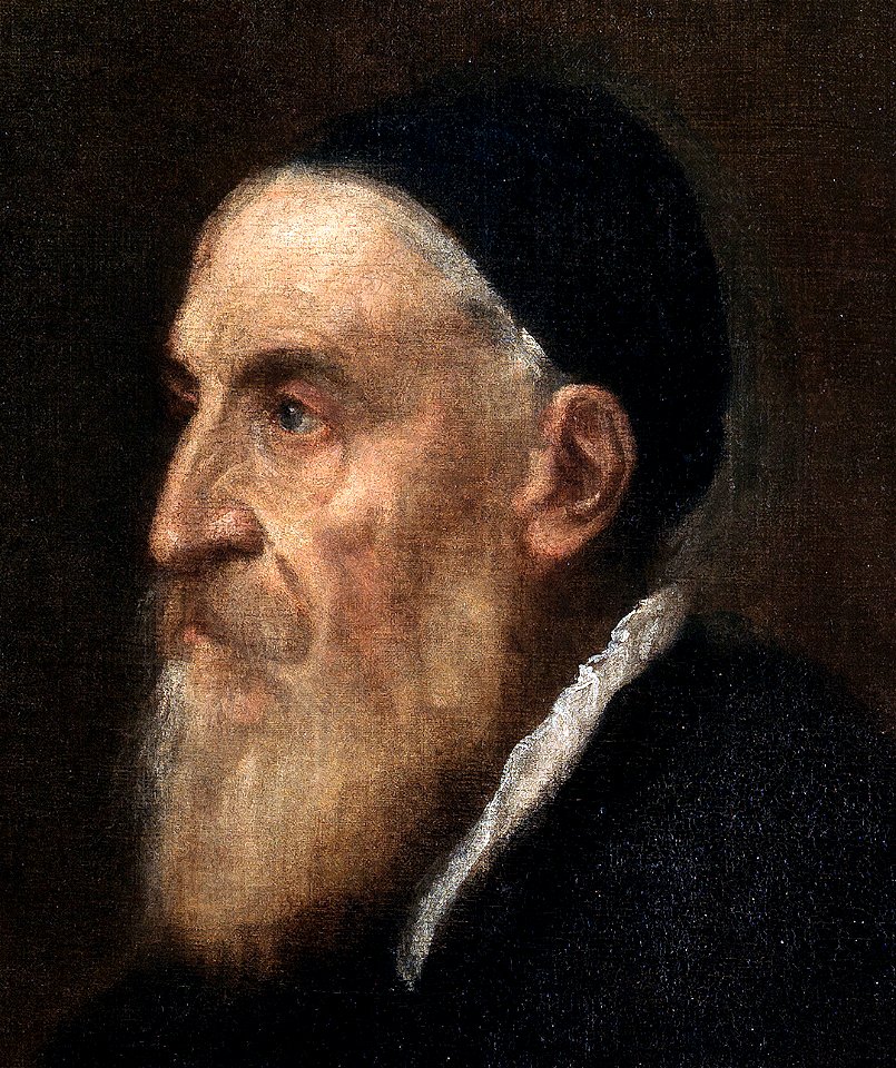 Titian - Self-Portrait (detail) - WGA22979