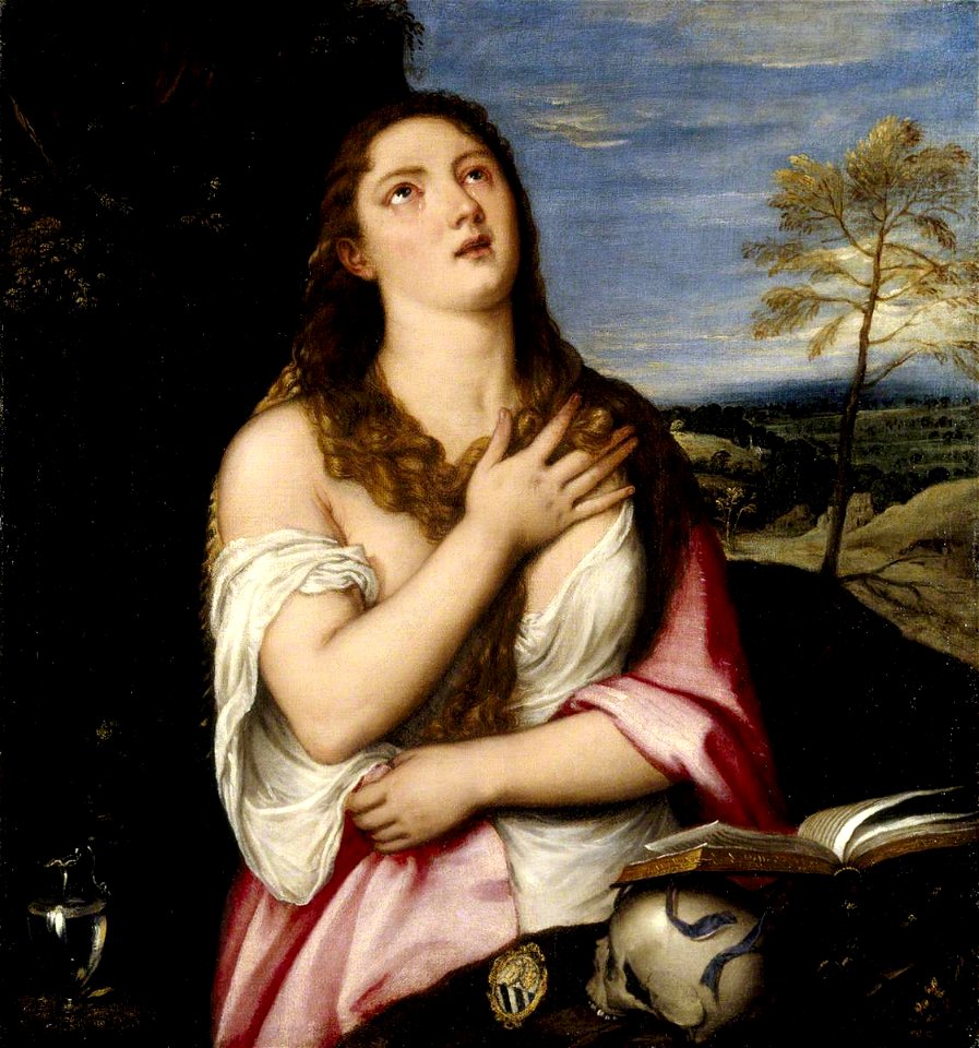 Titian (c.1488-1576) (after) - The Penitent Magdalen - 436190 - National Trust