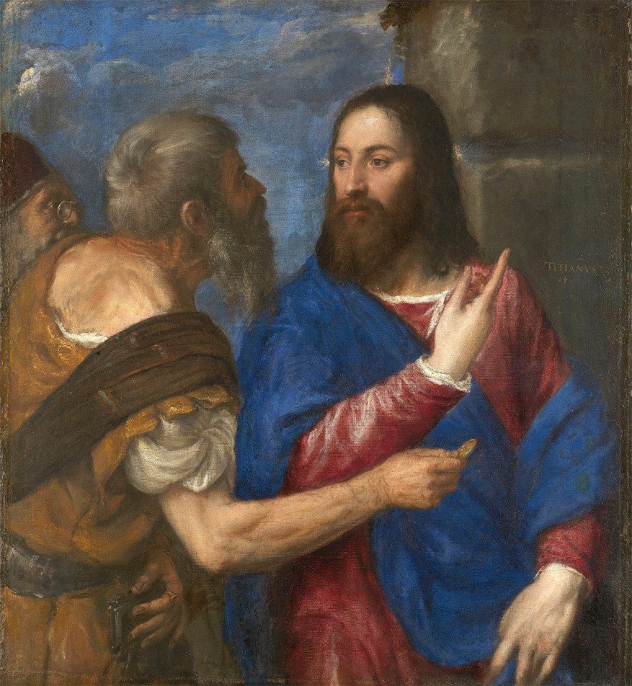 Titian - The Tribute Money - Google Art Project