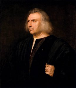 Titian - Portrait of the Physician Gian Giacomo Bartolotti da Parma - WGA22936