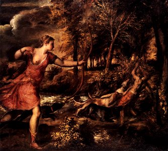 Titian - Death of Actaeon - WGA22890