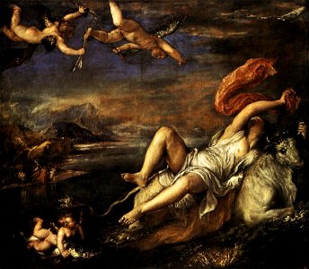 Titian - Rape of Europa - WGA22889