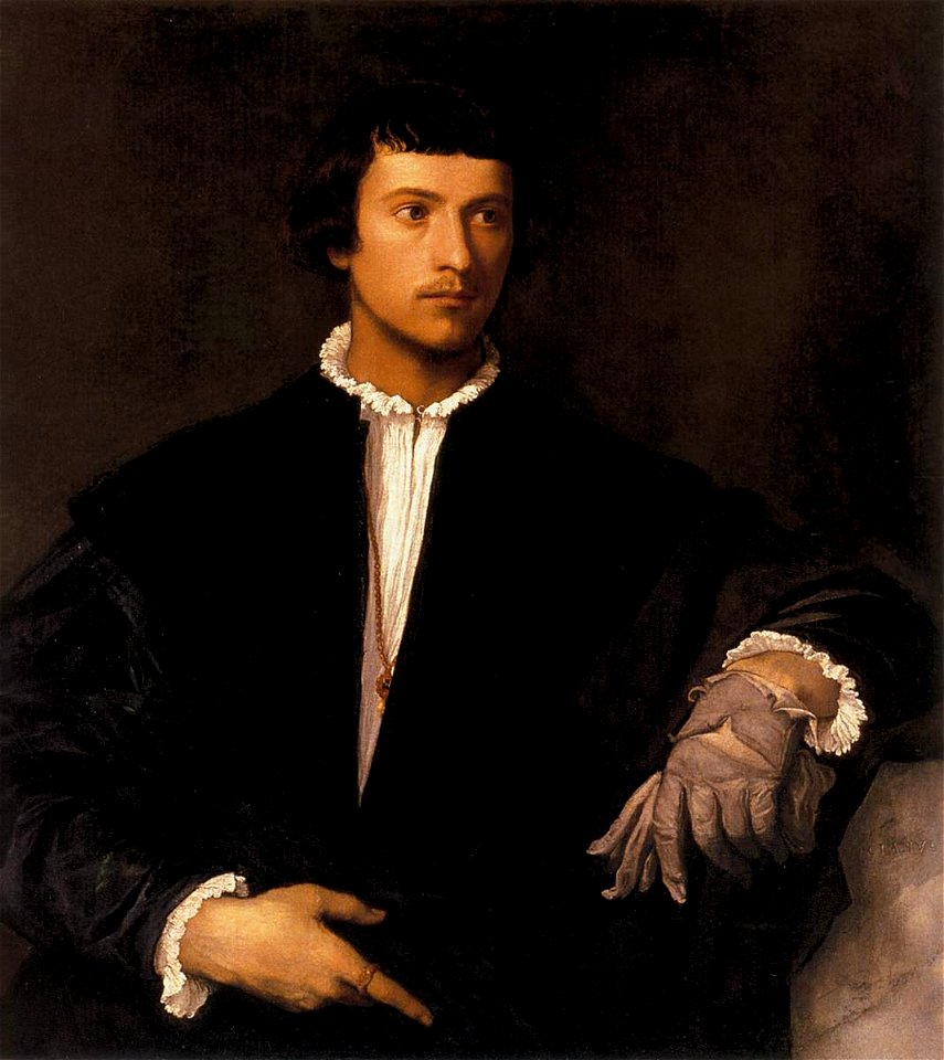 Titian - Man with a Glove - WGA22939