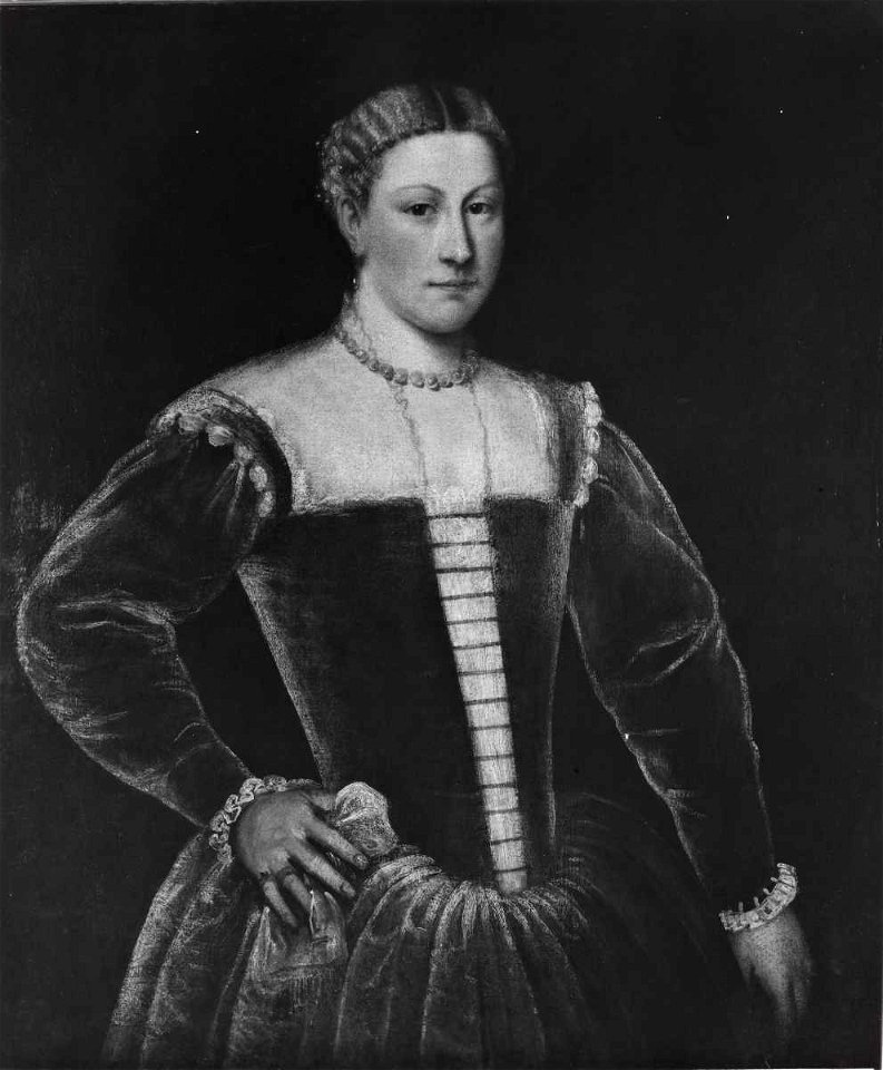 Tintoretto - Ritratto femminile, 1550 ca., inv. 180