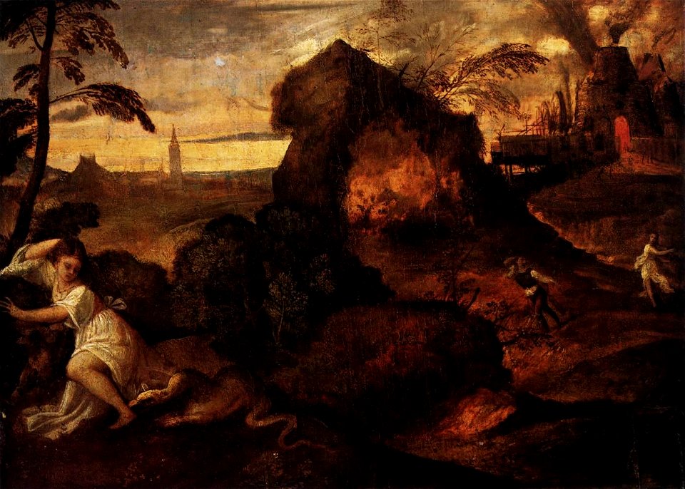 Titian - Orpheus and Eurydice - WGA22856