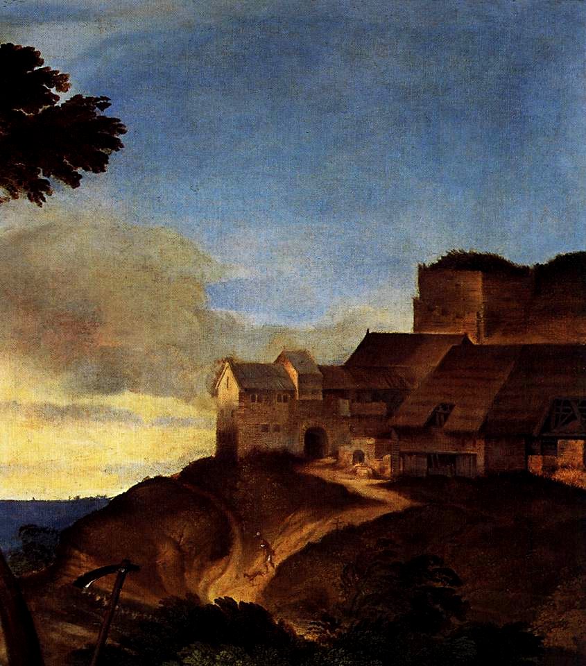 Titian - Noli me tangere (detail) - WGA22738