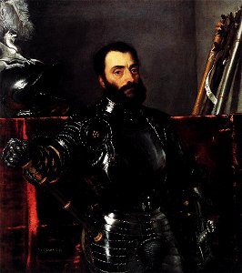 Titian - Portrait of Francesco Maria della Rovere, Duke of Urbino - WGA22982. Free illustration for personal and commercial use.