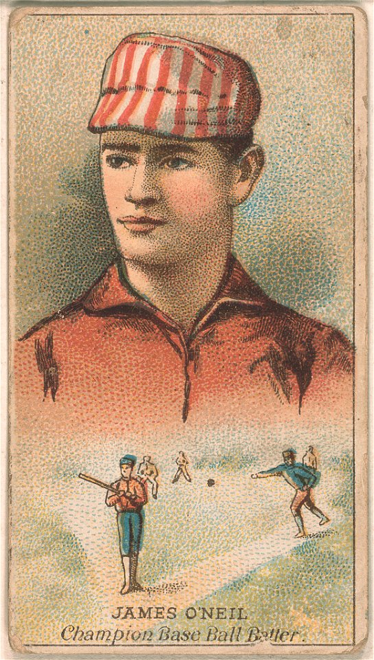Tip O'Neill, St. Louis Browns, baseball card portrait LCCN2007683701