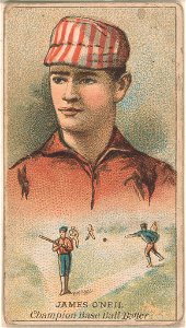 Tip O'Neill, St. Louis Browns, baseball card portrait LCCN2007683701