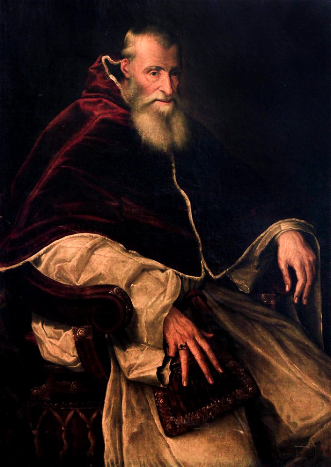 Titian - Portrait of Pope Paul III