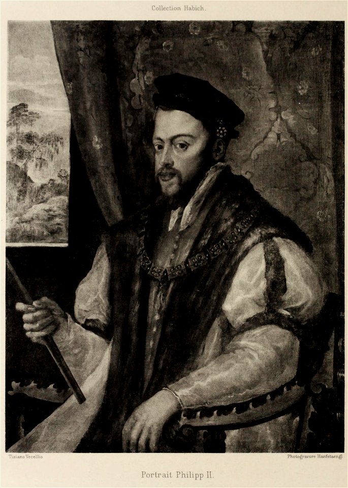 Titian - Portrait of King Philip II of Spain gemldde00kuns 0226