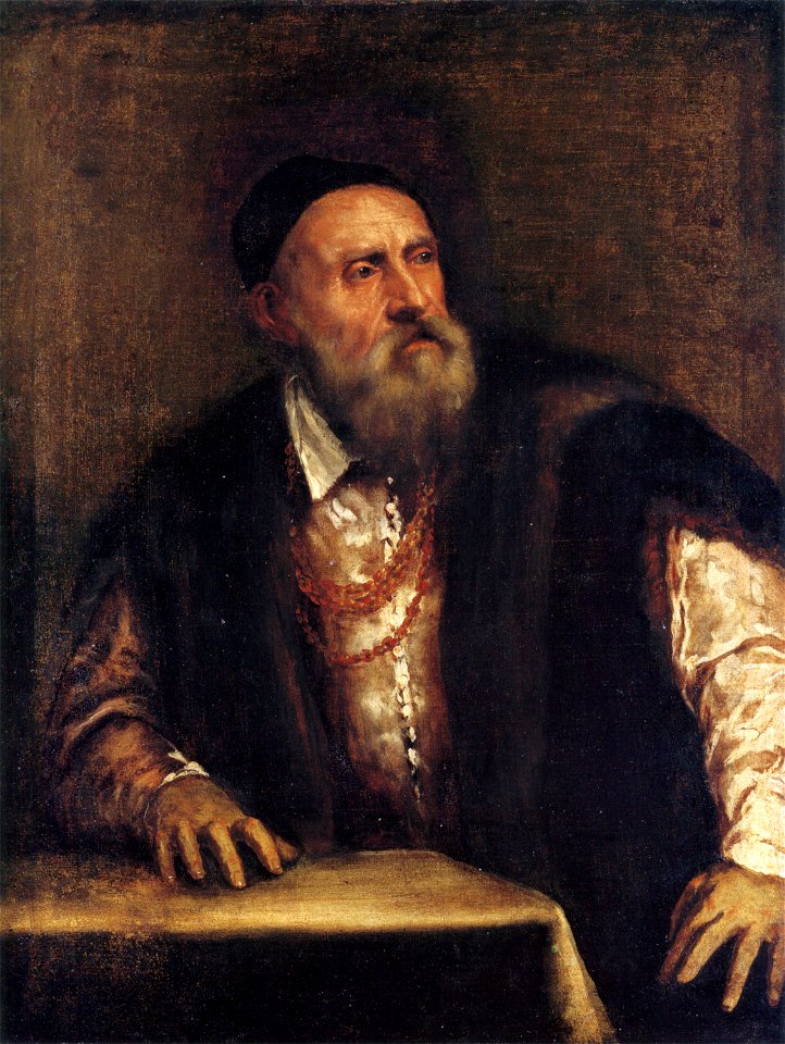 Self-portrait of Titian