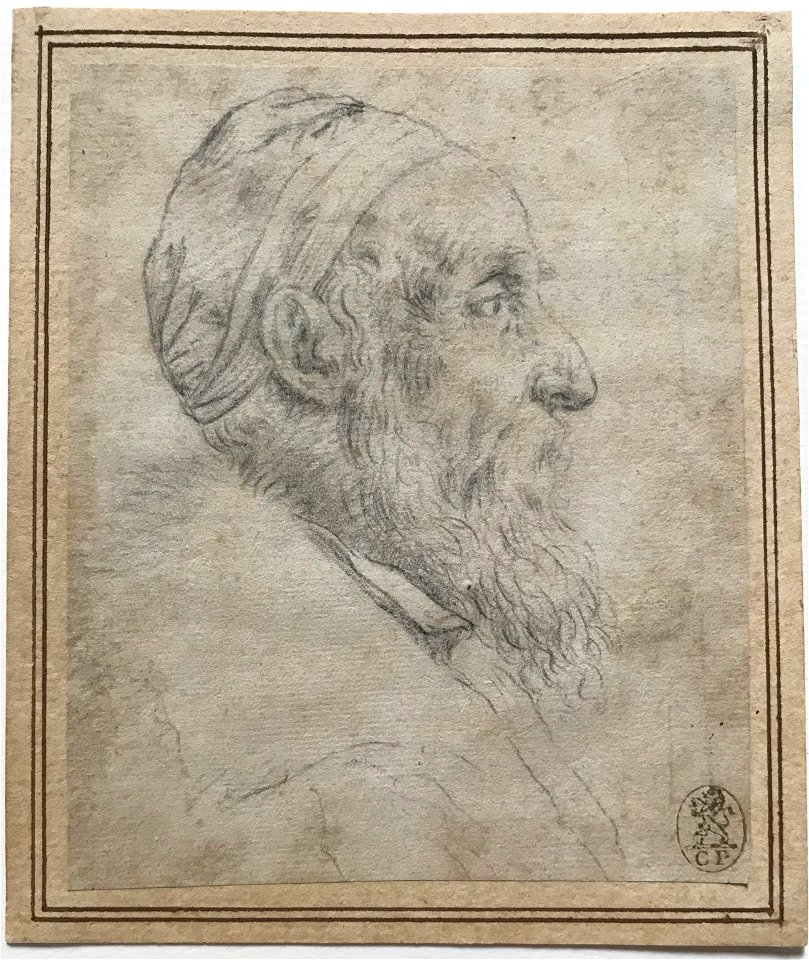 Titian Self Portrait (Drawing)