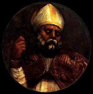 Titian - St Ambrose - WGA22776
