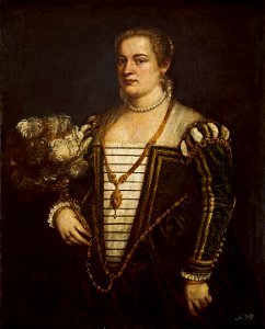 Titian - Portrait of his daughter Lavinia GG 3379