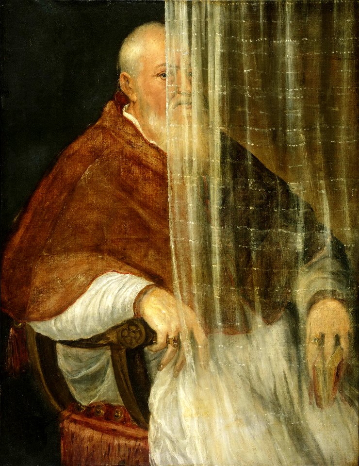 Titian Portrait of Cardinal Filippo Archinto 1558
