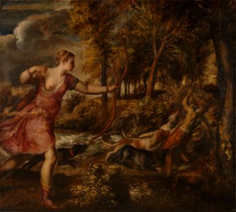 Titian - The Death of Actaeon - Google Art Project