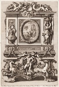 Titelprent Les cabinets, objectnr A 13390