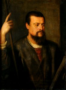 Titian - Portrait of Francesco Filetto GG 72. Free illustration for personal and commercial use.