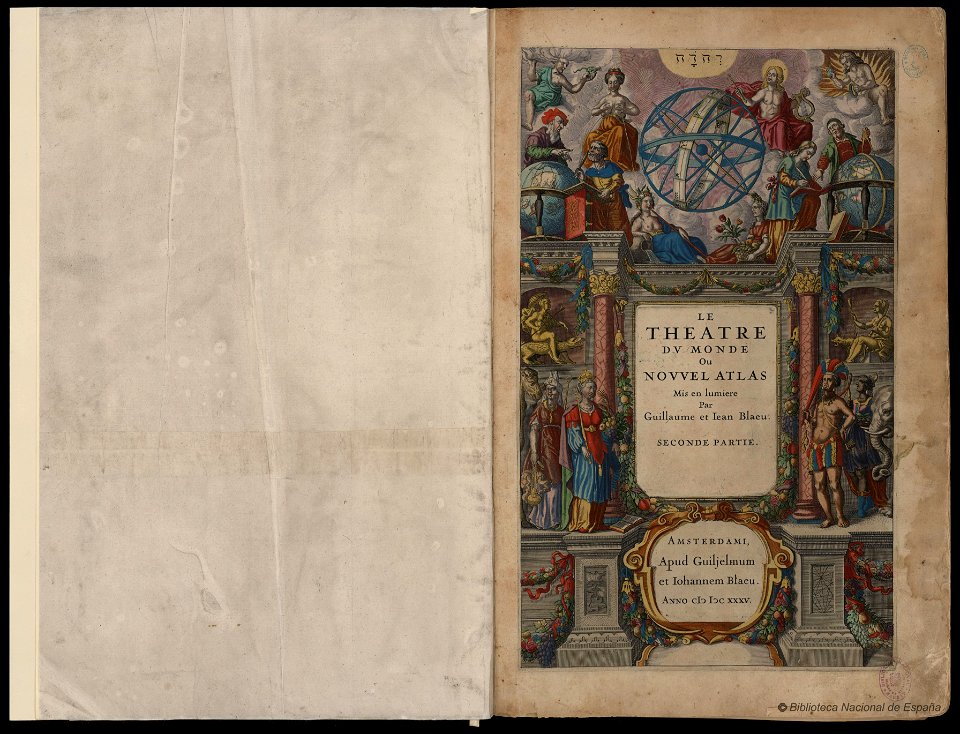 Titelblad GMG170 5 Theatre du Monde; Blaeu 1635