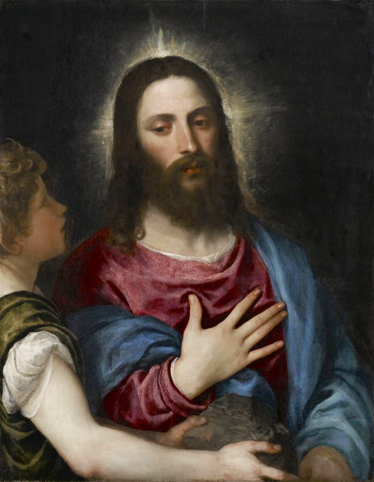Titian (Tiziano Vecelli) - The Temptation of Christ - 25.30 - Minneapolis Institute of ArtsFXD