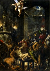 Titian - Martyrdom of St Lawrence - WGA22837