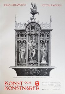 Titelsida Konst och Konstnärer nr 7 1910