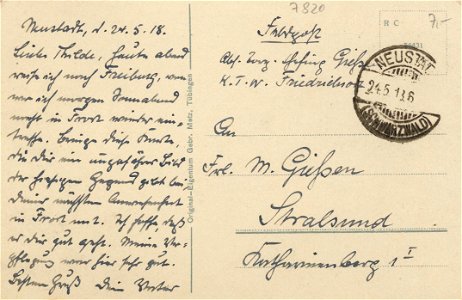Titisee-Neustadt, Baden-Württemberg - Stadtansicht (back) (Zeno Ansichtskarten)