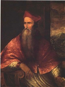 Tizian - Bildnis des Kardinals Pietro Bembo