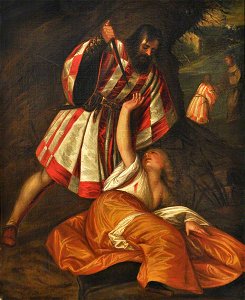 Titian (c.1488-1576) (after) - The Jealous Husband - 1298165 - National Trust
