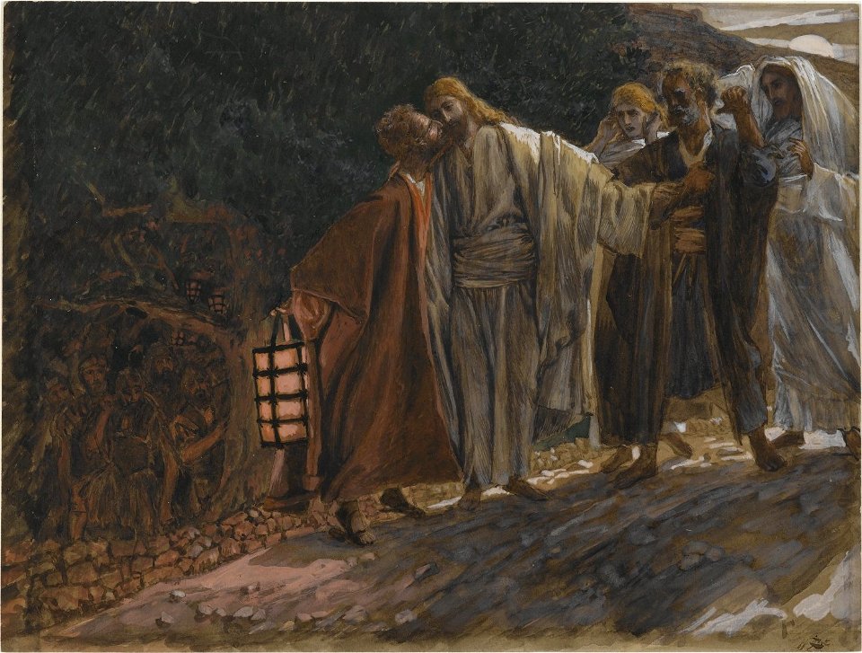 Brooklyn Museum - The Kiss of Judas (Le baiser de Judas) - James Tissot