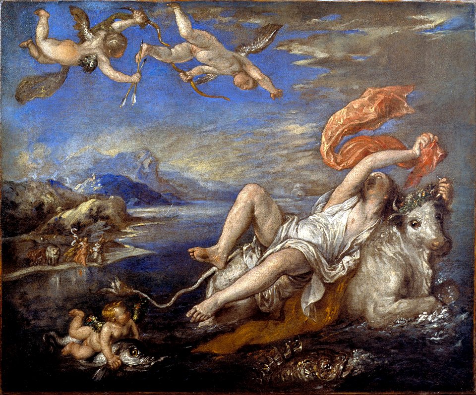 Titian - Rape of Europa - Google Art Project