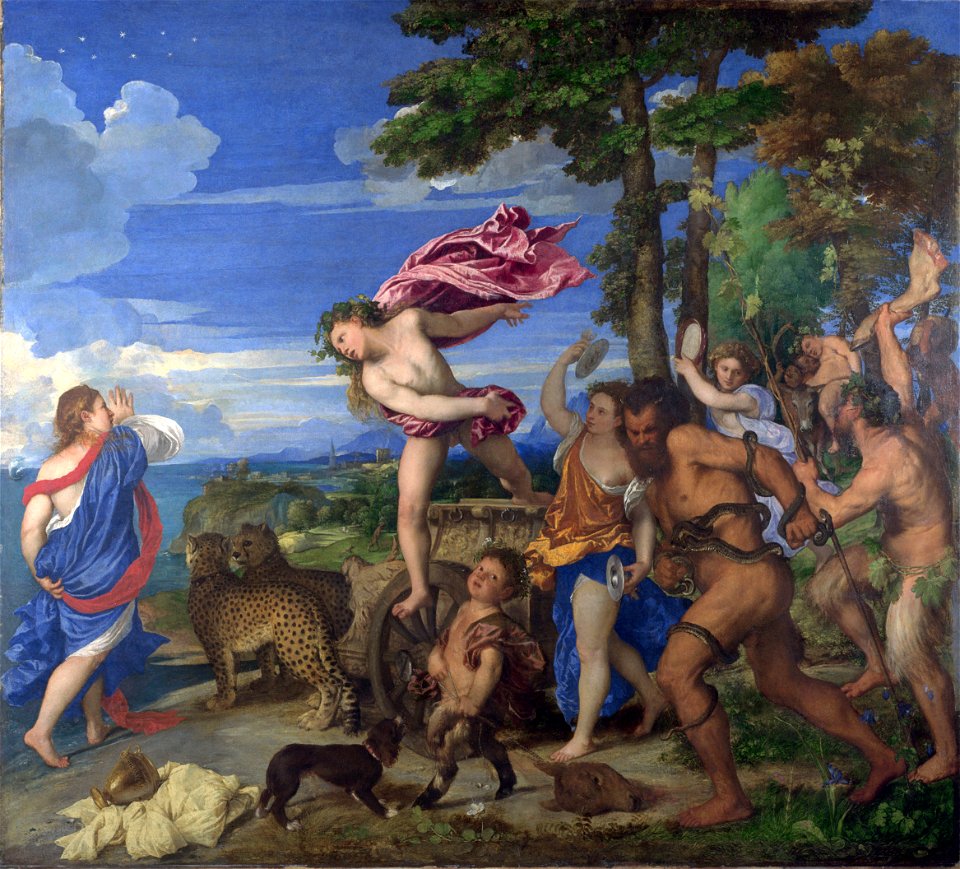 Titian Bacchus and AriadneFXD