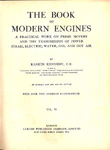 Title page (Rankin Kennedy, Modern Engines, Vol VI)